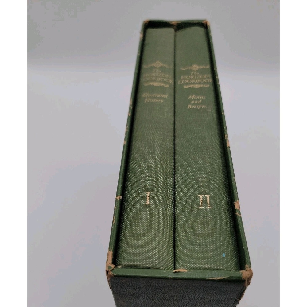William Harlan Hale The Horizon Cookbook 2-Volume Hardcover 1968 Slipcase Good